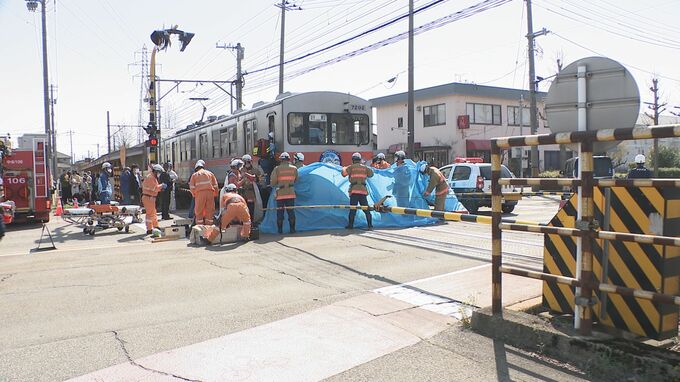「人が列車の下敷きに」金沢市内で高齢女性が列車にはねられ死亡 乗客約80人にけがなし　|　石川県のニュース｜MRO北陸放送