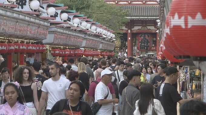 4月の訪日外国人旅行者数は約369万2200人　前年同月比5.5％減少　中国の渡航自粛や3月下旬のイースター休暇の反動の影響受ける|TBS NEWS DIG