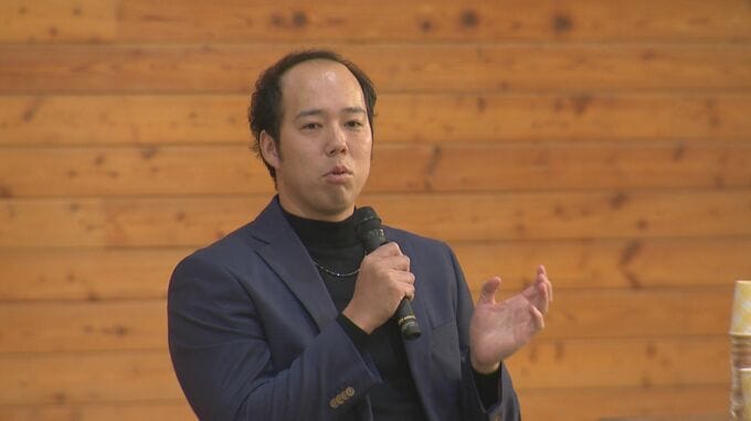 プロ野球選手が高校生に「挑戦する大切さ」を伝える　ヤクルトスワローズ青柳晃洋投手が講演　長野・松本市　|　SBC NEWS | 長野のニュース | SBC信越放送