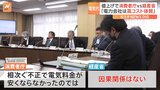 電気代値上げめぐり消費者庁と経産省の意見隔たり続く 消費者庁側有識者「電力会社は高コスト体質」|TBS NEWS DIG
