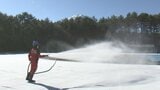 「ぜひウィンタースポーツを楽しんで」スケートリンクづくり始まる 富士急ハイランド | 山梨のニュース | UTYテレビ山梨