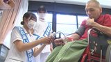 高校生が看護師の仕事を体験 病院で患者の血圧測定や車いすの介助 大分 | 大分のニュース|OBS NEWS|大分放送