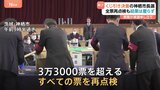 「くじ引き当選」茨城・神栖市長選　落選現職の異議申し立て受け全票点検も結果変わらず　今後選管への異議申し立てを検討|TBS NEWS DIG