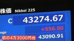 史上初の4万3000円台　日経平均株価が最高値更新も…市場関係者からは不安の声「楽観的すぎる」| TBS CROSS DIG with Bloomberg