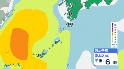 台風情報】台風24号 沖縄を回り込み九州方面へ 異例の進路で影響長引く