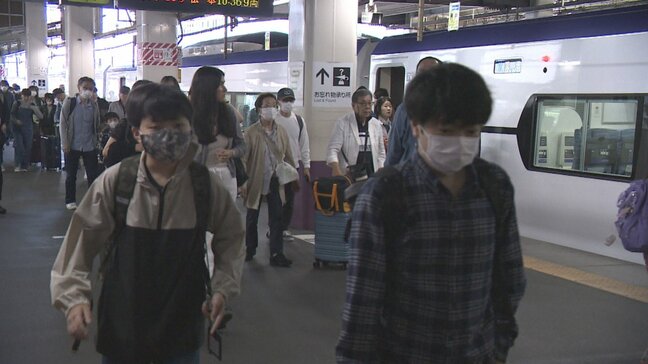 大型連休は後半戦がスタート 帰省ラッシュもピーク 中央道は下り線があす 上り線が5日6日が渋滞のピーク|TBS NEWS DIG