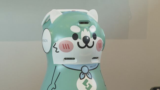 周南公立大に清掃ロボ導入　マスコット“ウェルビー”が学内を走り回る　ロゴで地元企業をＰＲ　山口|TBS NEWS DIG