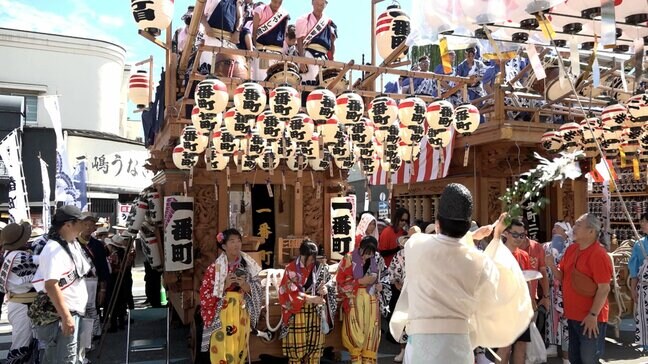伝統と熱気あふれる「三嶋大祭り」開幕 シャギリのにぎやかな音色も =静岡・三島市|TBS NEWS DIG
