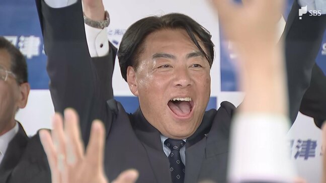 「沼津市が県東部の核として発展していけるように」沼津市長選で当選の現職・頼重秀一氏が決意語る 新人2人を突き放す＝静岡・沼津市|TBS NEWS DIG