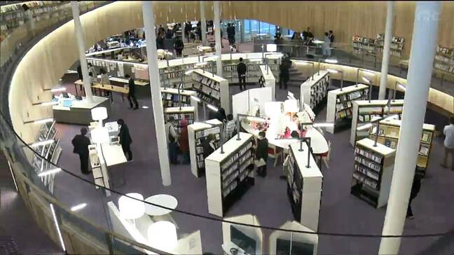 宮城・富谷市の図書館「ユートミヤ」が1日にグランドオープン 図書館・カフェスペース・遊戯施設が揃っている|TBS NEWS DIG