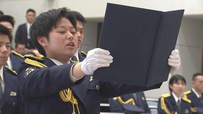 「全身全霊で職務を全う」大分県警察学校で卒業式　初任科生31人が決意を胸に現場へ　|TBS NEWS DIG