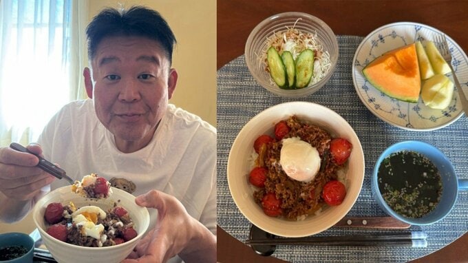 【 花田虎上 】“農家直伝の絶品朝食” を公開「このレシピを教えてもらって本当に良かったです！美味しい」ひき肉×キムチ×温玉のスタミナ丼にファン注目|TBS NEWS DIG