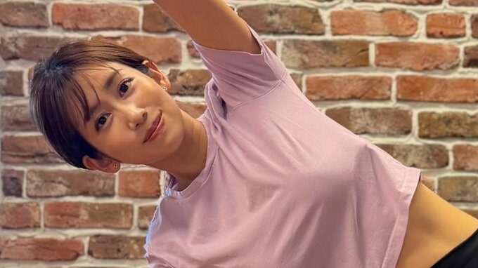 【 中川安奈 】人生初ピラティス「身体がスッキリ整った感じがします」　ファン反響「足指が長くてとっても綺麗」「美しすぎます」|TBS NEWS DIG