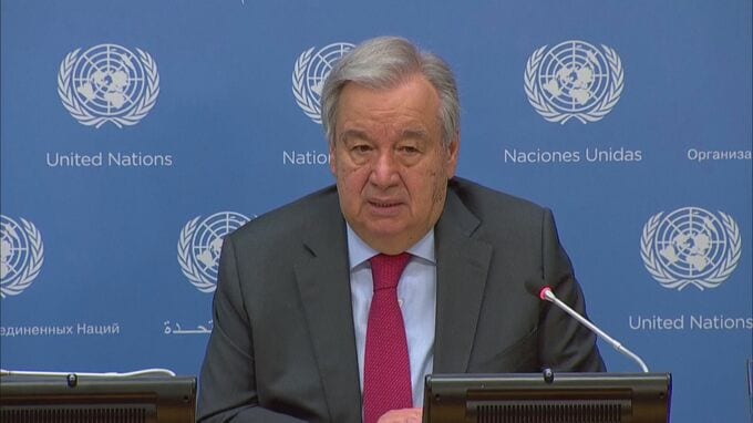 「AIは核戦争リスクに匹敵する脅威との警告受け止めるべき」国連事務総長　AI規制の国際機関設置を呼びかけ|TBS NEWS DIG