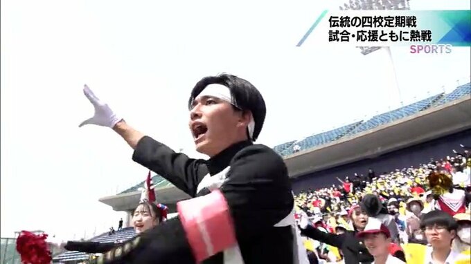 名物の応援合戦も熱戦！宮崎市内の県立高校4校が野球で交流　伝統の四校定期戦|TBS NEWS DIG