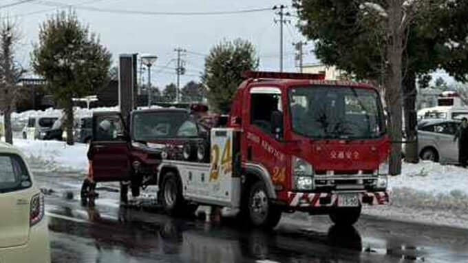 車２台が衝突する事故　５歳くらいの男の子と女性が救急搬送　意識あり　|　山形のニュース│TUYテレビユー山形