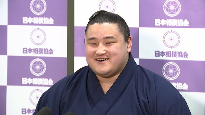 元大関 貴景勝の付け人・若ノ勝が新十両に昇進「早く関取にあがるしかないと思った」|TBS NEWS DIG