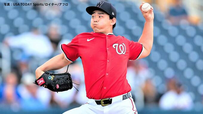 ナショナルズ小笠原 メジャー初マウンドで好投 1回8球無失点、メッツレギュラー陣を抑え込む|TBS NEWS DIG
