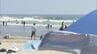 「水分補給を」海水浴場にぎわう　強い日差し　帽子で対策　福島・いわき市　|　福島のニュース│TUF