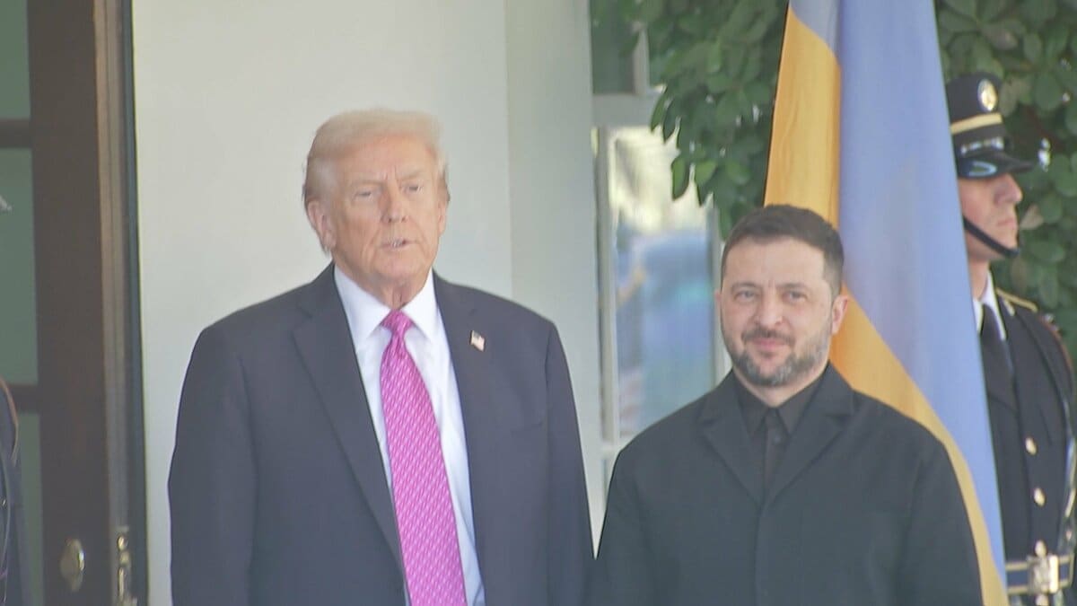 トランプ大統領がゼレンスキー大統領と会談 巡航ミサイル「トマホーク