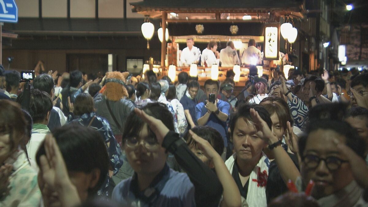 約400年の歴史ある郡上おどりに“投げ銭”システム導入 QRコード決済やクレカでも…｢徹夜おどり｣もスタート！