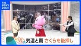 【2月28日 関東の天気】気温と雨 さくらを後押し|TBS NEWS DIG