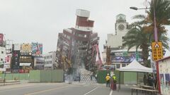 傾いたビルの最上階に住んでいた親子＆犬2匹「寂しい悲しいではなく、とにかく命が助かって良かった」【台湾地震】| TBS CROSS DIG with Bloomberg