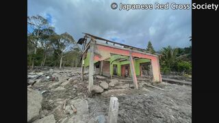 インドネシア豪雨 死者1000人超に　日本赤十字社看護師「安全な水と感染症対策を」泥水を綺麗に洗浄できず、皮膚性疾患も| TBS CROSS DIG with Bloomberg