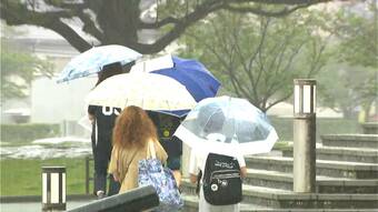 あす13日昼前にかけ　落雷や突風、強い雨に注意　枕崎市で時間雨量41ミリの激しい雨　鹿児島県　|　鹿児島のニュース｜MBC NEWS｜南日本放送