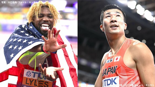 男子100m、N.ライルズ「テーマは楽しむこと」桐生祥秀「楽しみながら走りたい」【GGP前日会見】|TBS NEWS DIG