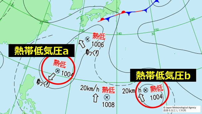 【台風情報】日本の南に台風のたまご“熱帯低気圧”が続々…今後、台風17号 台風18号が発生か 熱帯低気圧の今後の進路は？【最新シミュレーション】|TBS NEWS DIG