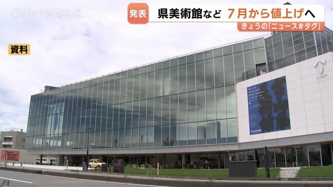 富山の文化施設 7月から値上げ 県美術館の観覧料や県民会館のホール使用料など新料金へ|TBS NEWS DIG