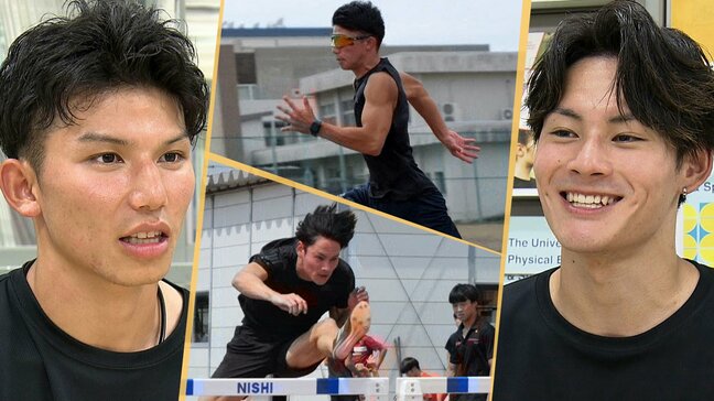 「お互いに刺激し合いながら一番の高みを目指す」国民スポーツ大会に向けて調整に励む岩手大学の2人の陸上選手を紹介|TBS NEWS DIG