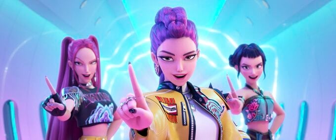 Netflixの「KPOPガールズ!」、歴代最多２億3600万回視聴－映画部門