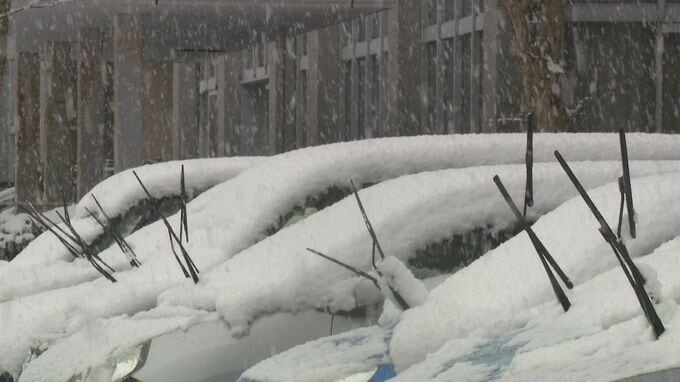 石川・加賀地方に大雪警報 平地・山地とも30日正午まで40センチ降雪予想|TBS NEWS DIG