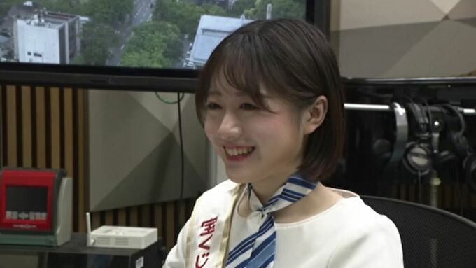 宝くじ「幸運の女神」松岡沙弥さんがラジオ出演　収益金の一部が能登半島地震の被災地支援に|TBS NEWS DIG