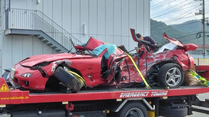 【速報】岡山ブルーラインでスポーツカーとSUV車が衝突　男性2人が死亡　約3時間半にわたって「備前ICから道の駅黒井山グリーンパークまで」上下線通行止め|TBS NEWS DIG