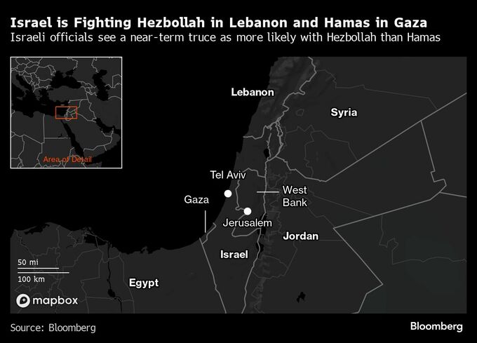 イスラエル、26日の閣議でヒズボラ停戦を採決する可能性－当局者
