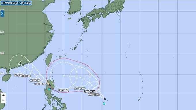 【台風の卵】熱帯低気圧2つ　18日にも台風に発達の見込み　今後の進路と日本への影響は？|TBS NEWS DIG