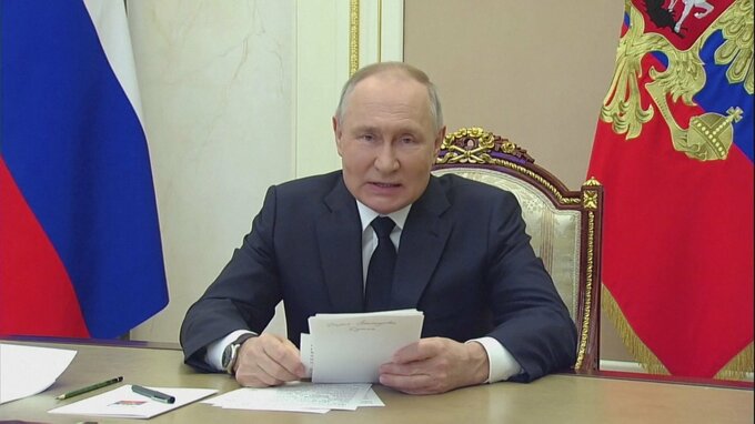 プーチン大統領「テロ行為」と非難　“ウクライナ側破壊工作グループが発砲し死者”主張|TBS NEWS DIG