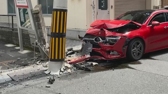 広島市で車が電柱に衝突し 320世帯で停電　約１時間後に復旧|TBS NEWS DIG