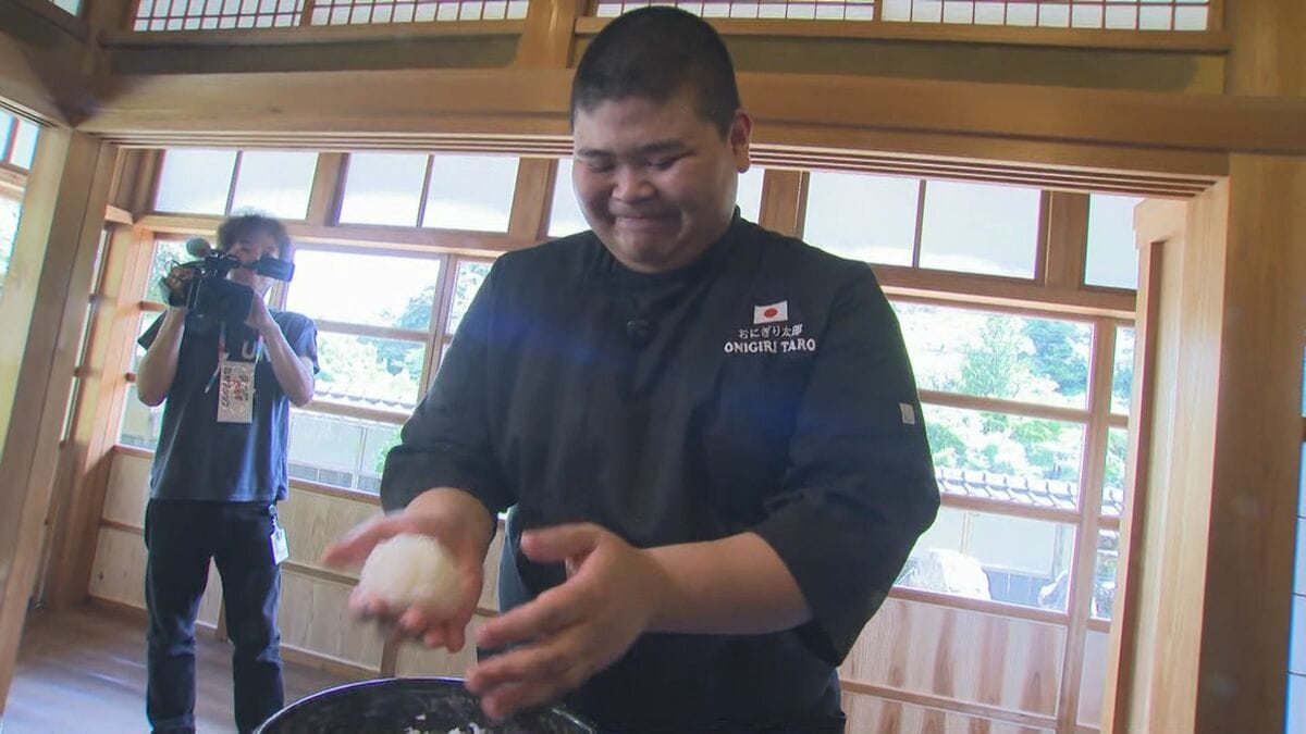 握り飯太郎 おにぎりブームの火付け役・おにぎり太郎さんが仁多米をPR 島根