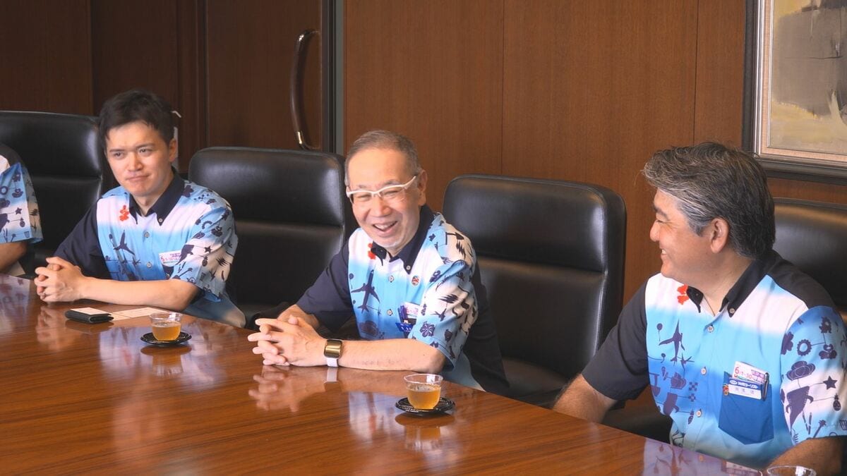 丸紅傘下に入る沖縄ツーリスト 新体制の役員がRBCを訪問「沖縄観光を高みに導きたい」と決意