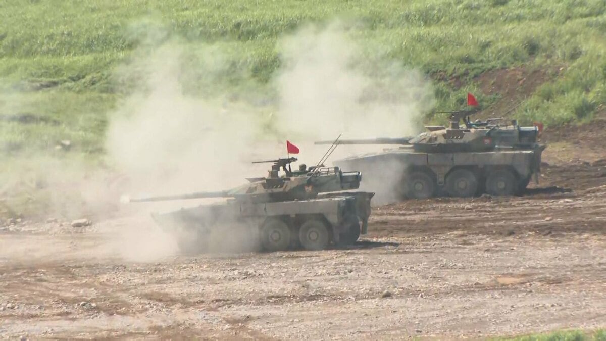 日米共同訓練が報道陣に公開