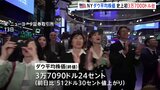 【速報】ダウ平均株価 史上初の3万7000ドル台に FRB判断受け 1ドル=142円台に|TBS NEWS DIG