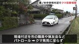 中学校や住宅地の畑でクマの目撃情報相次ぐ 県内で今月すでに142件 富山|TBS NEWS DIG