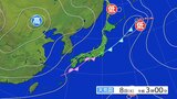 【大雨情報】北陸地方は夕方にかけて土砂災害に注意を 気圧の谷や寒気の影響を受け雨に 前線は北陸地方から東北地方へ【雨風シミュレーション】|TBS NEWS DIG