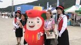 豪華客船「飛鳥Ⅱ」岩手・大船渡に寄港 市民らが踊りなどで歓迎|TBS NEWS DIG
