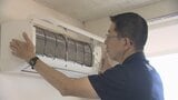 「クリーニングした方が電気代節約に」 厳しい暑さ前にエアコンクリーニングの依頼ピーク 1か月先まで予約埋まる 山梨 | 山梨のニュース | UTYテレビ山梨