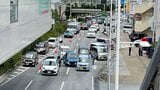 「ぶつかりながら30メートルほど進んだ」 那覇市の奥武山公園駅近くで11台絡む事故 けが人なし | 沖縄のニュース|RBC 琉球放送